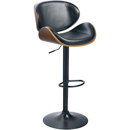 Tall Upholstered Swivel Barstool
